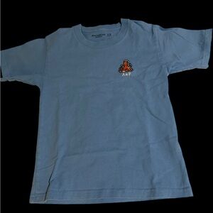 Abercrombie Kids Blue Tee with Embroidered Logo